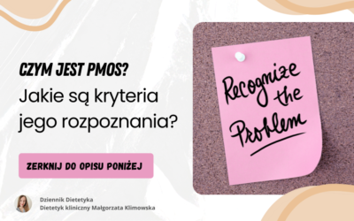 Czym jest PMOS? Jakie są kryteria jego rozpoznania?